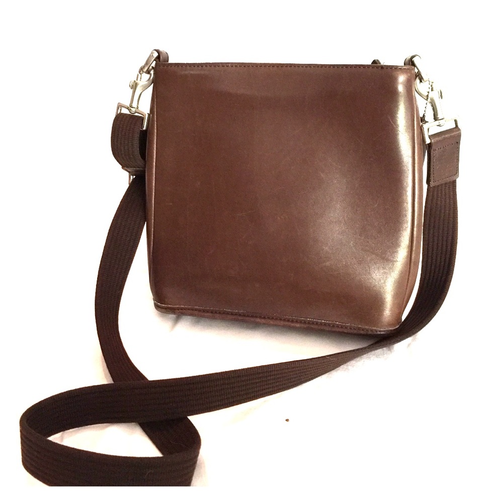 Simple Leather Coach Purse